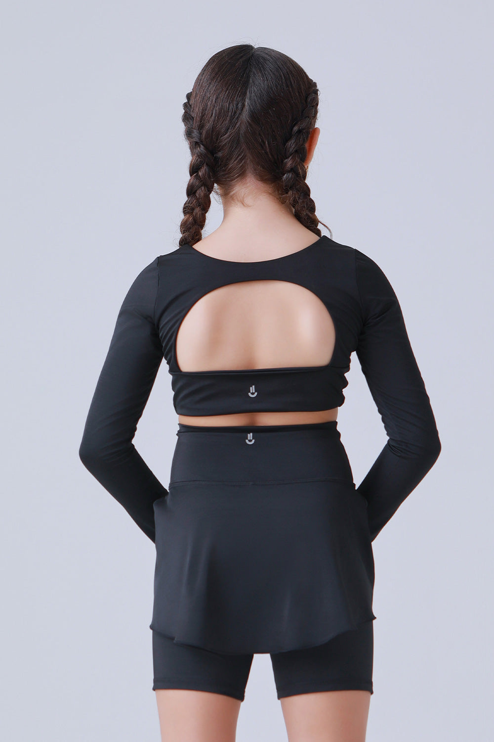 Elevate Black Sleevlees Top