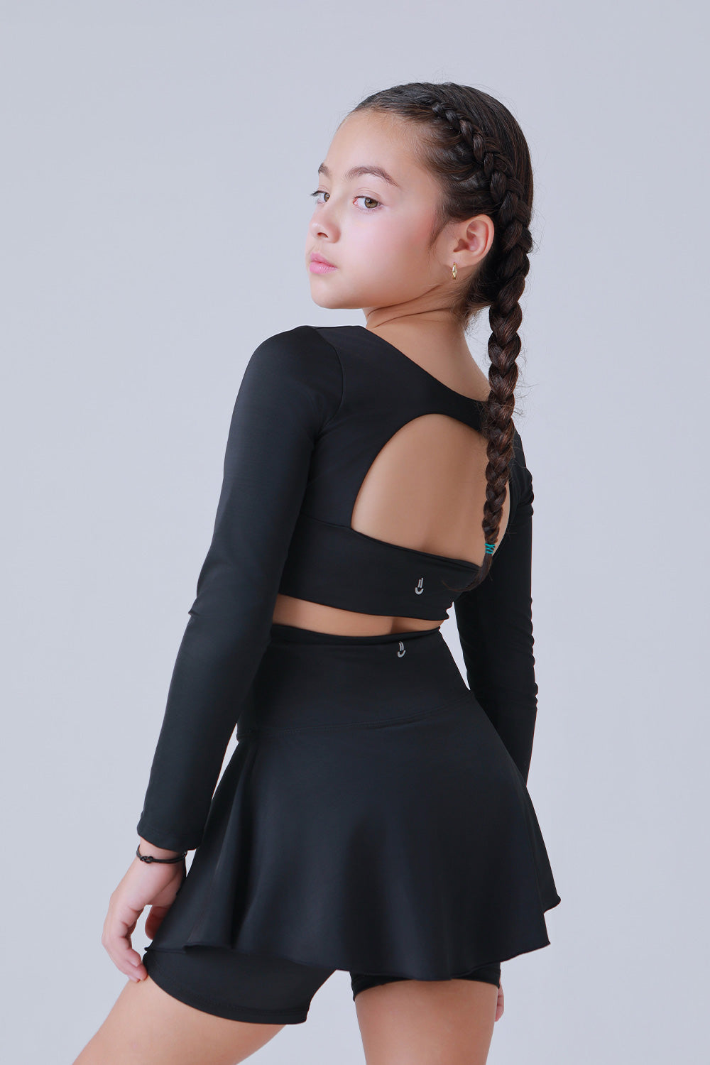 Elevate Black Sleevlees Top