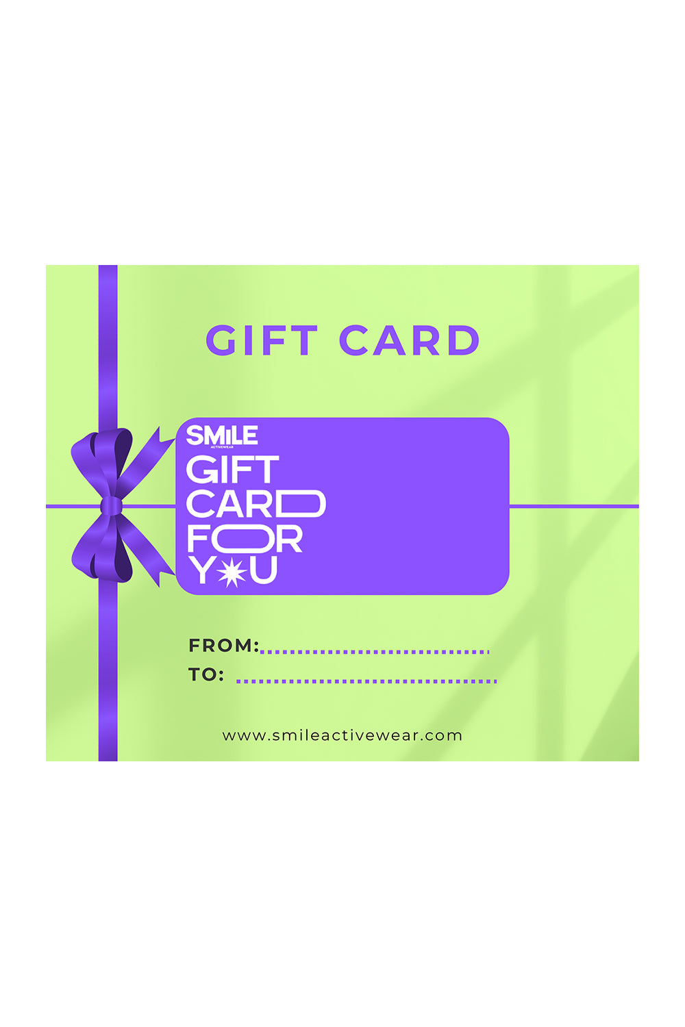 Gift Card SmileActivewear