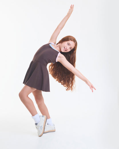Acorn Dress Brown