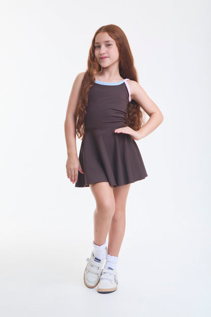 Acorn Dress Brown