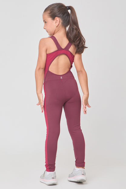 Long Jumsuit Cranberry Bliss