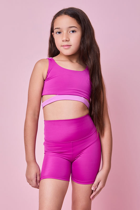 Short Strawberry Swirl